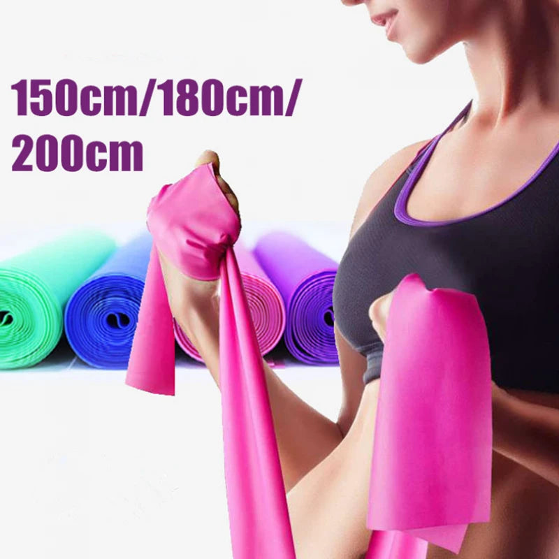 Elastic Resistance Band for Yoga and Fitness Training