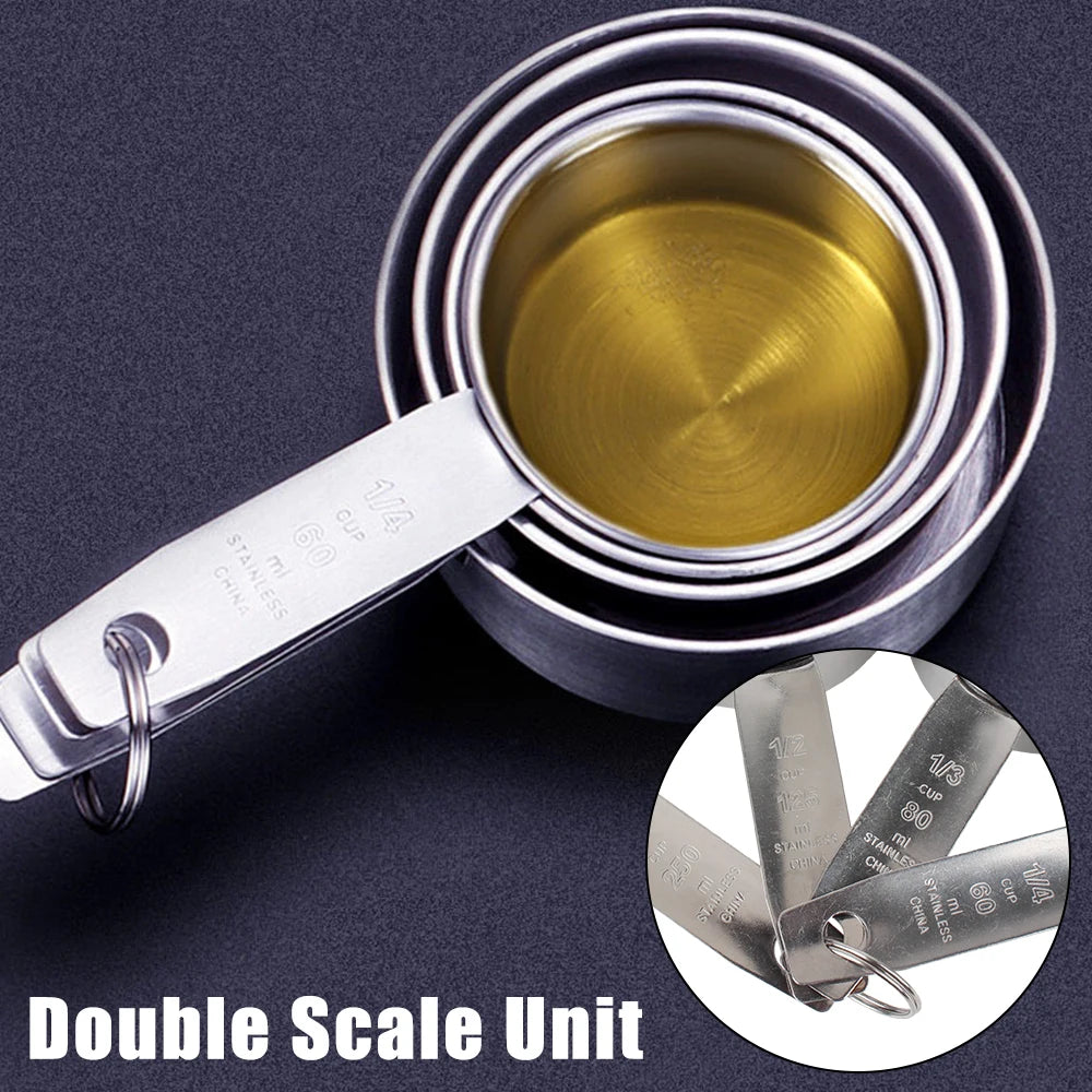 Stainless Steel Measuring Cup Spoon Set - HeabitLife