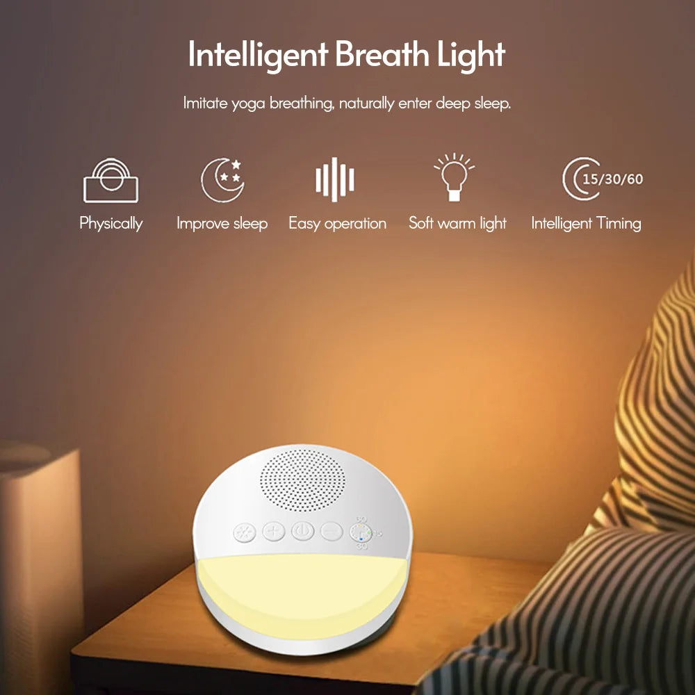 Baby Sleep Sound Machine with Night Lamp - HeabitLife