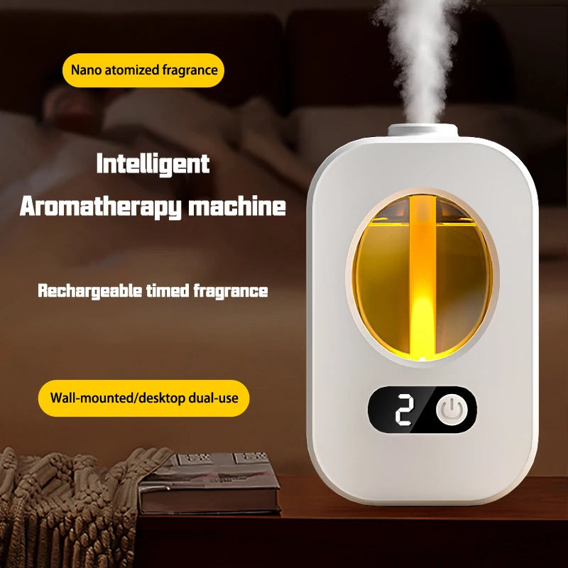 Automatic Aromatherapy Diffuser – USB Rechargeable Essential Oil Dispenser