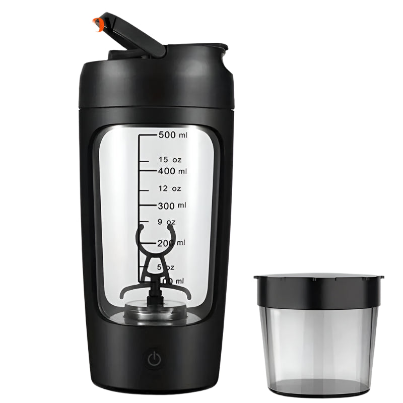 500ML Electric Protein Shaker Bottle – Automatic Mixer for Gym and Outdoor Use