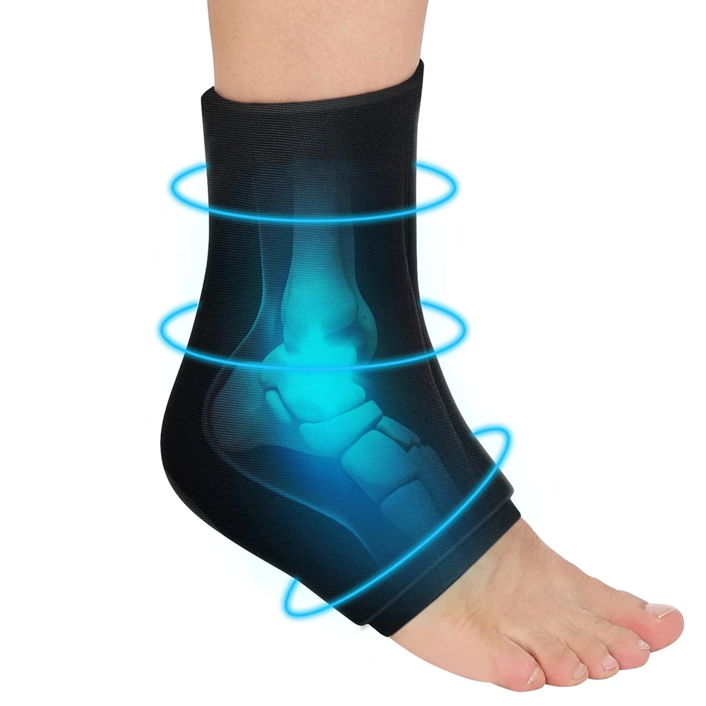 Reusable Gel Ice Pack for Feet – Hot & Cold Therapy for Achilles Tendonitis, Plantar Fasciitis & Swelling Relief