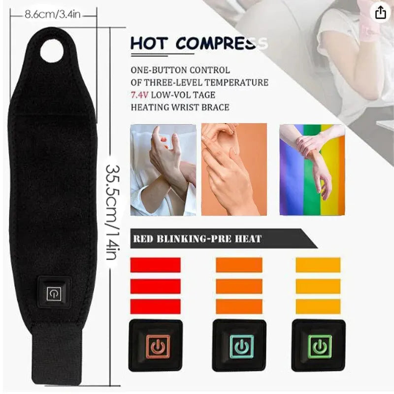 Heating Wrist Protector Massager - HeabitLife