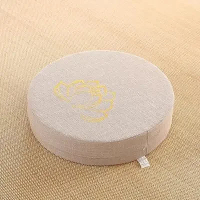 Hard Texture Meditation Cushion – Removable & Washable Tatami Pillow