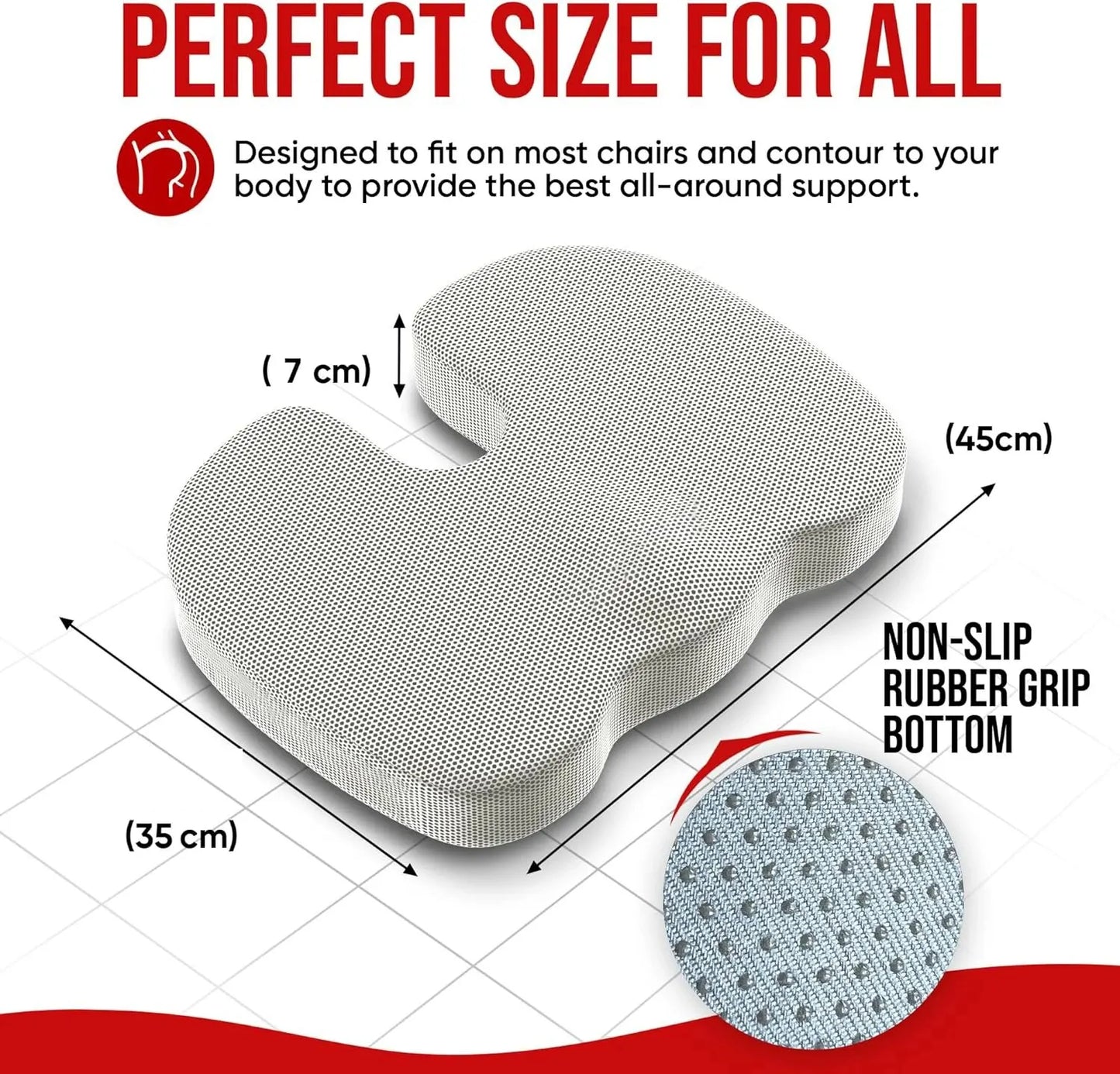 Memory Foam Seat Cushion - HeabitLife