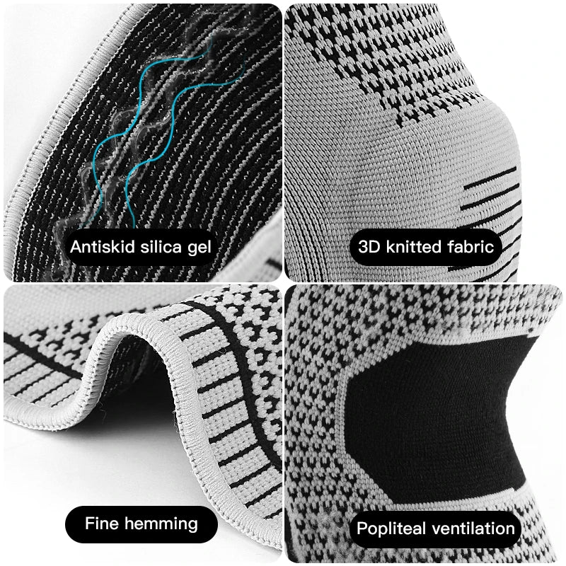 Silicone Knee Pad – Patellar & Meniscus Support for Sports & High-Impact Activities