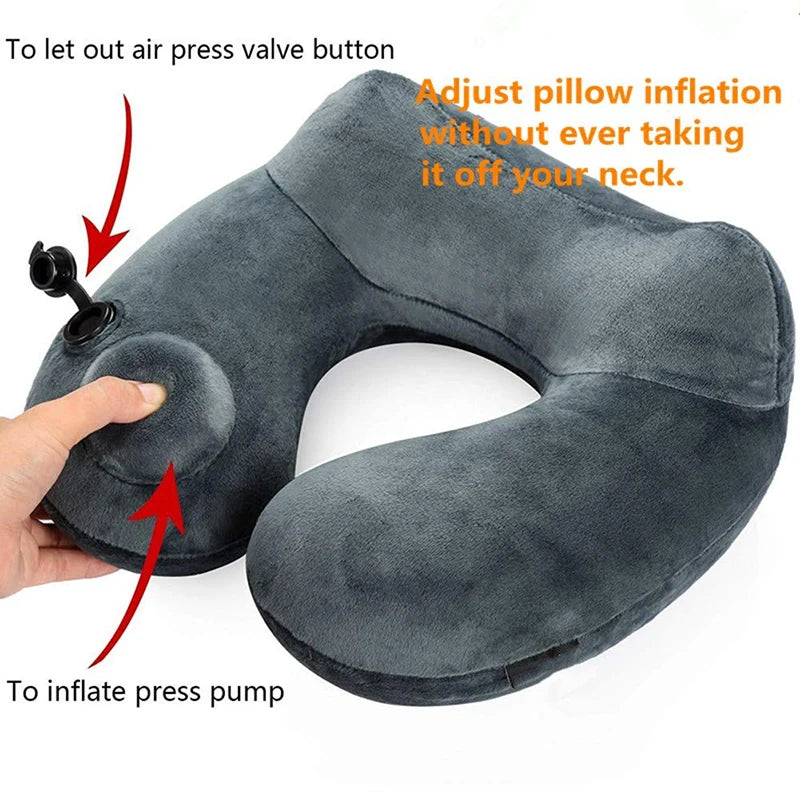 Inflatable Travel Neck Pillow - HeabitLife