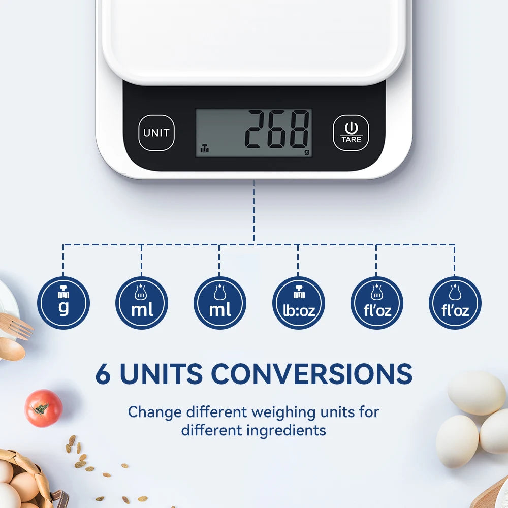 Smart Kitchen Scale With Nutrition Calculator APP - HeabitLife