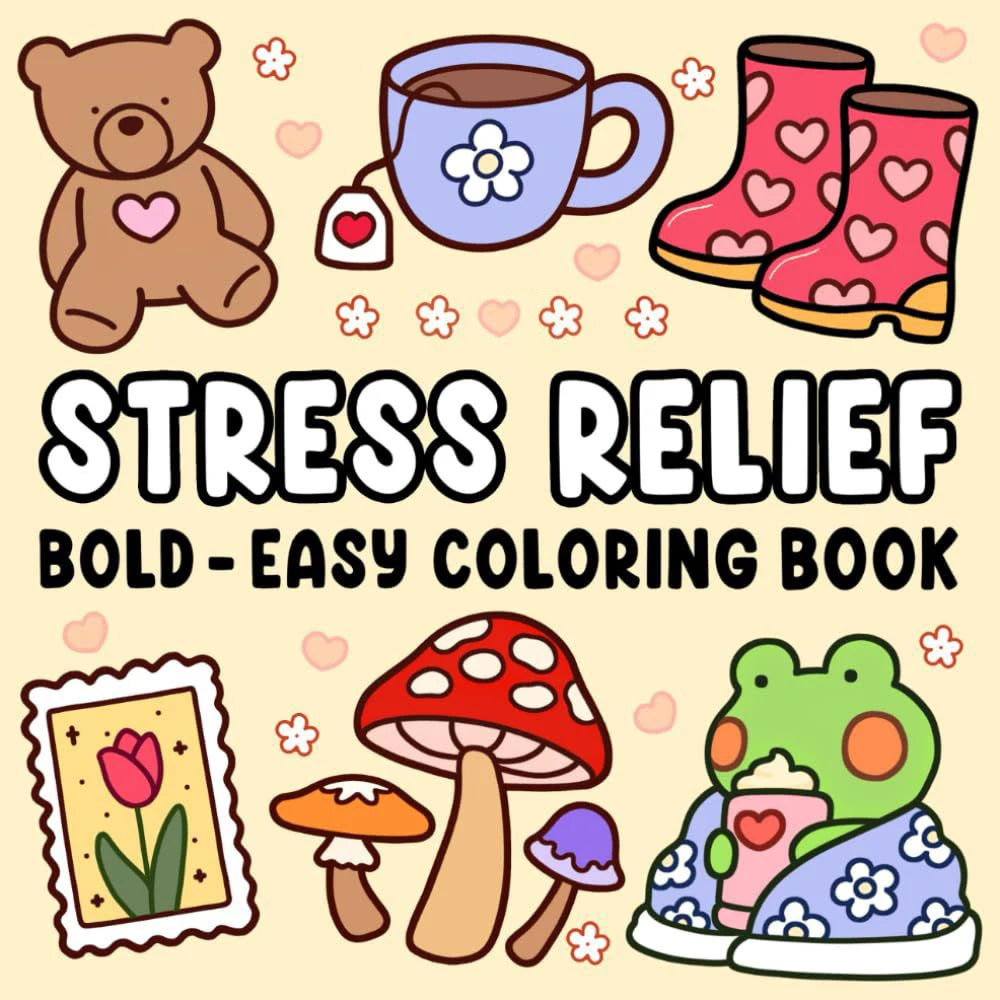 Cozy & Cute Coloring Book for Kids – Fun, Creative, and Relaxing