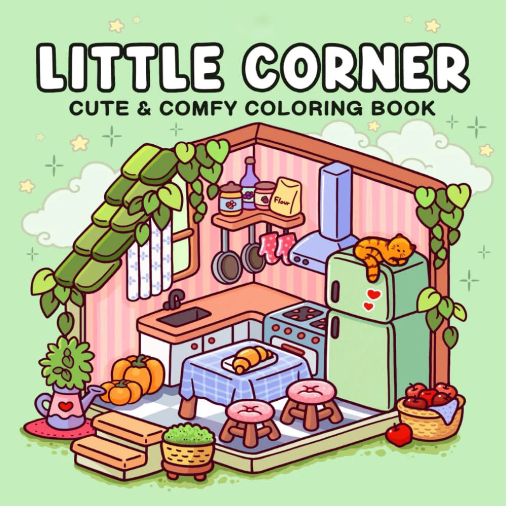 Cozy & Cute Coloring Book for Kids – Fun, Creative, and Relaxing