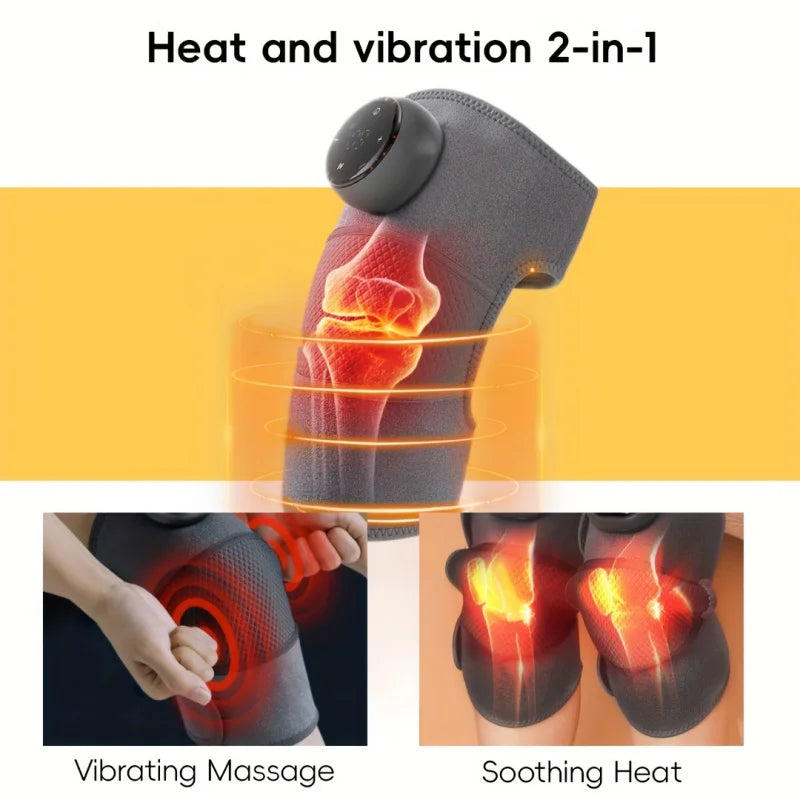 Rechargeable Heating Knee Shoulder Joint Massager Protector - HeabitLife