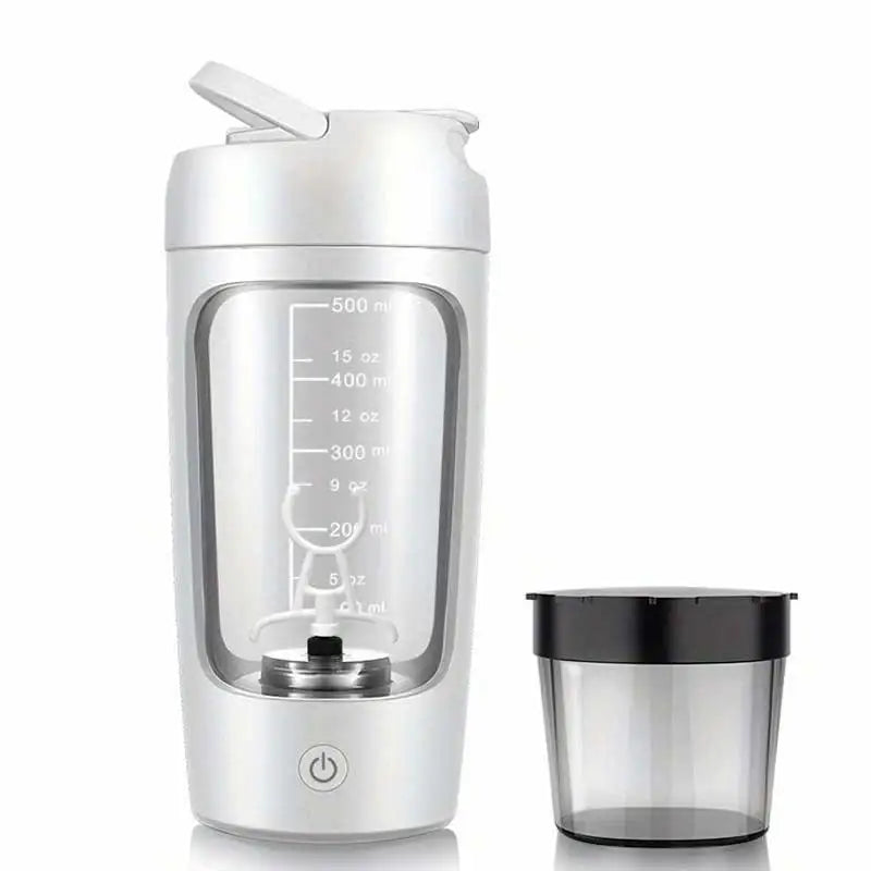 500ML Electric Protein Shaker Bottle – Automatic Mixer for Gym and Outdoor Use