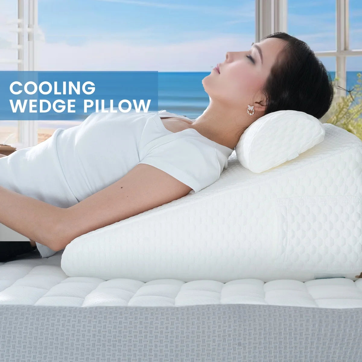 Acid Reflux Relief Bed Wedge Pillow Set - HeabitLife