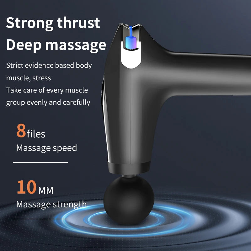 Extended Handle Muscle Massage Gun - HeabitLife