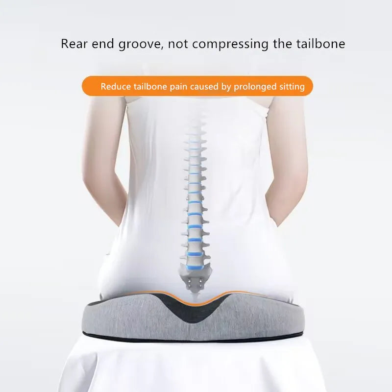 Hemorrhoid Relief Donut Seat Cushion for Tailbone & Sciatica Pain - HeabitLife