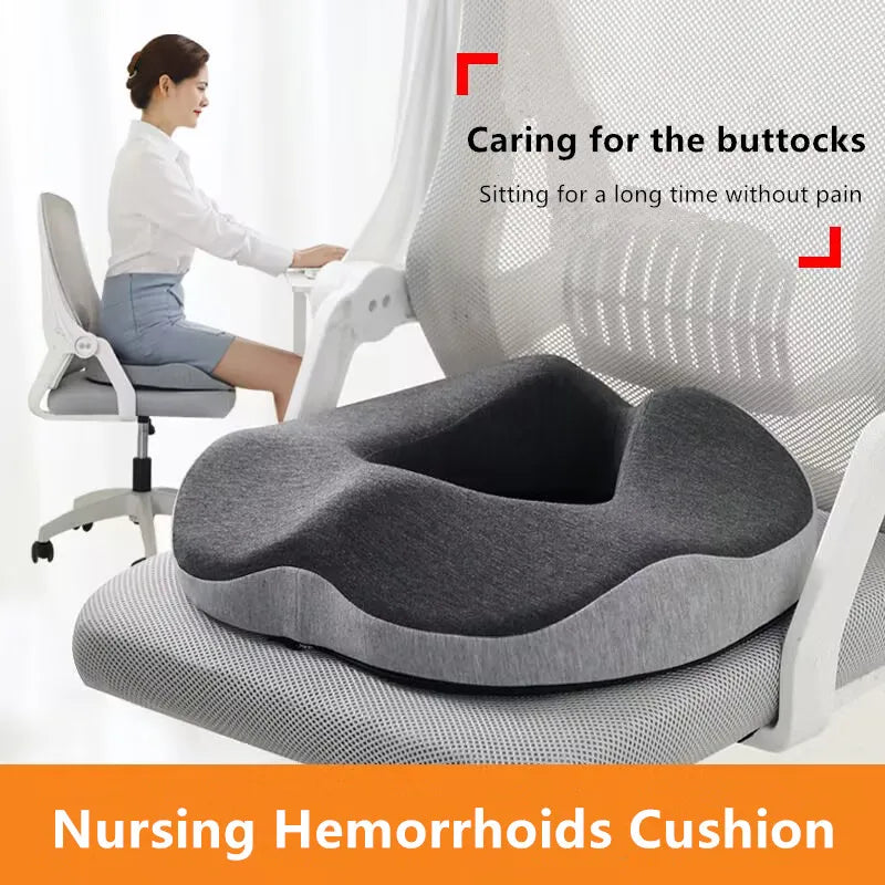 Hemorrhoid Relief Donut Seat Cushion for Tailbone & Sciatica Pain - HeabitLife