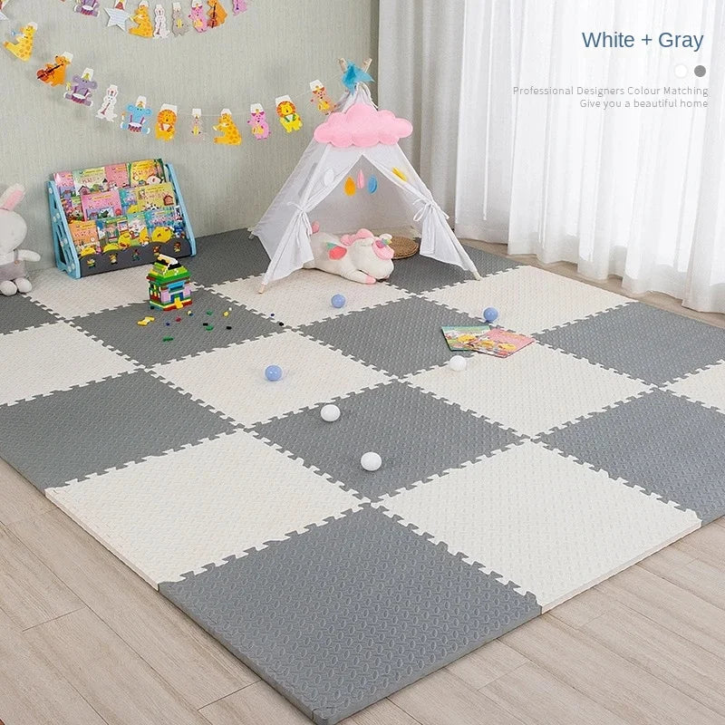 8-16pcs 10mm Thick EVA Foam Baby Puzzle Play Mat – Soft and Safe Floor Mat