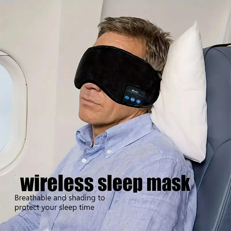 Smart Sleep Eye Mask with Bluetooth Headphones - HeabitLife