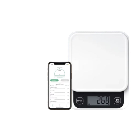 Smart Kitchen Scale with Nutrition Calculator App – Precision Weighing for Healthy Cooking - HeabitLife