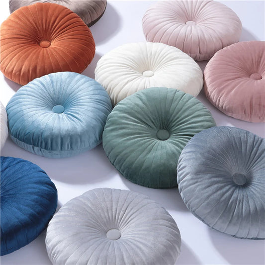 Soft Round Tatami Cushion for Yoga and Meditation - HeabitLife
