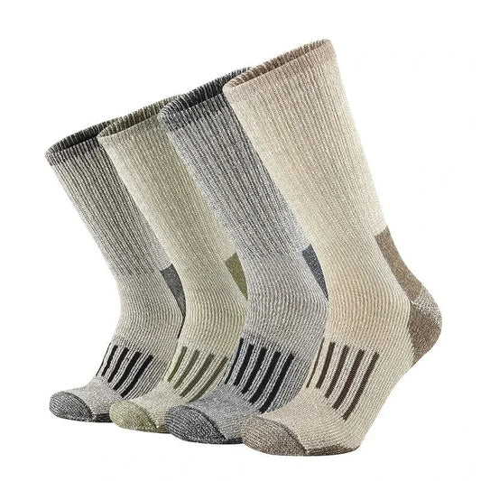 Thermal Crew Hiking Socks – Moisture-Wicking & Cushioned Comfort for Men and Women
