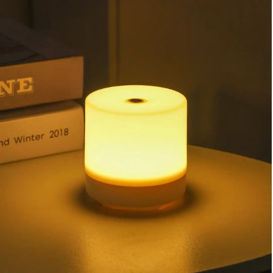 Touch Rechargeable LED Night Light with 3 Colors & USB Dimming - HeabitLife