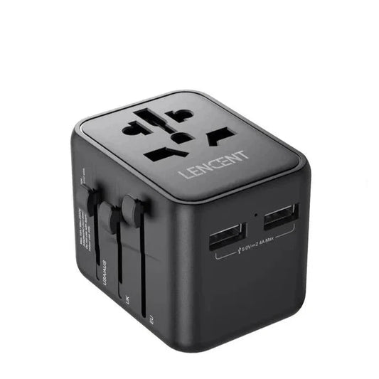 Universal International Travel Adapter – EU/UK/USA/AUS - HeabitLife