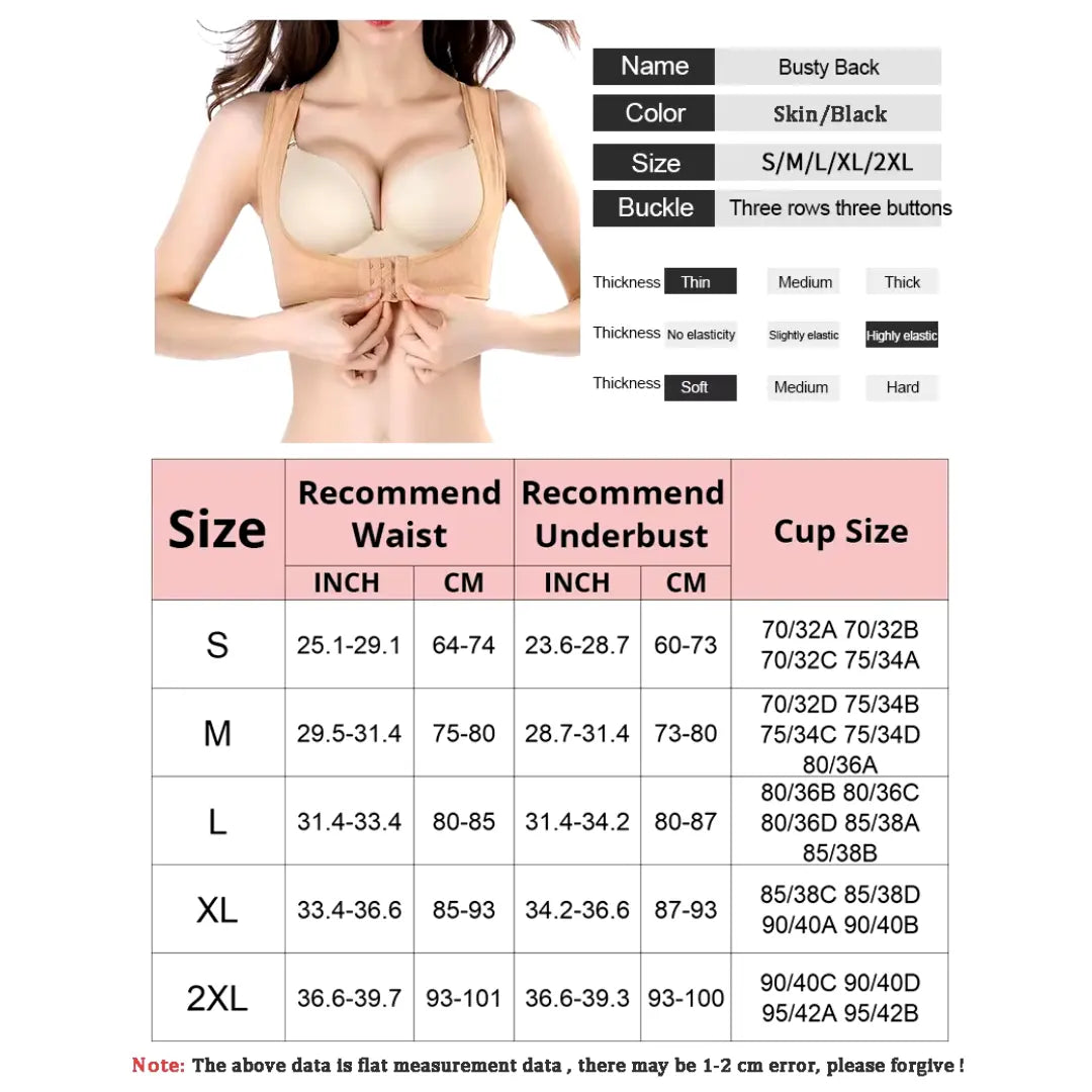 Invisible Women’s Chest Back Posture Corrector Brace - HeabitLife