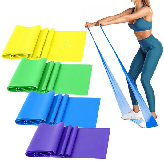 Versatile Exercise Resistance Bands Set – 4 Levels for Strength, Yoga & Rehabilitation - HeabitLife