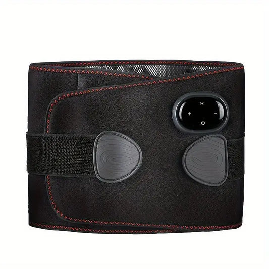 Wireless Electric Lumbar Heating Belt – Adjustable Heat & Vibration Massage for Lower Back Relief