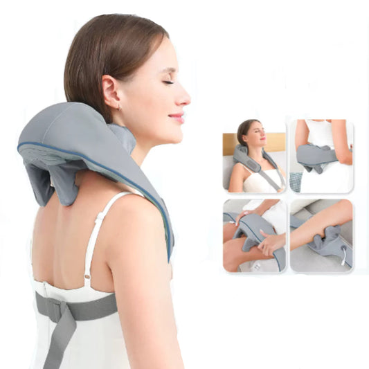 Wireless Neck, Back & Shoulder Massager – Advanced Trapezius & Cervical Relaxation Device - HeabitLife