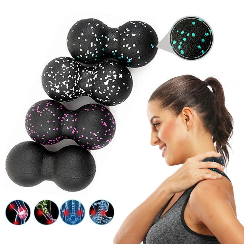 Yoga Fitness Body Relaxation Massage Peanut Ball - HeabitLife