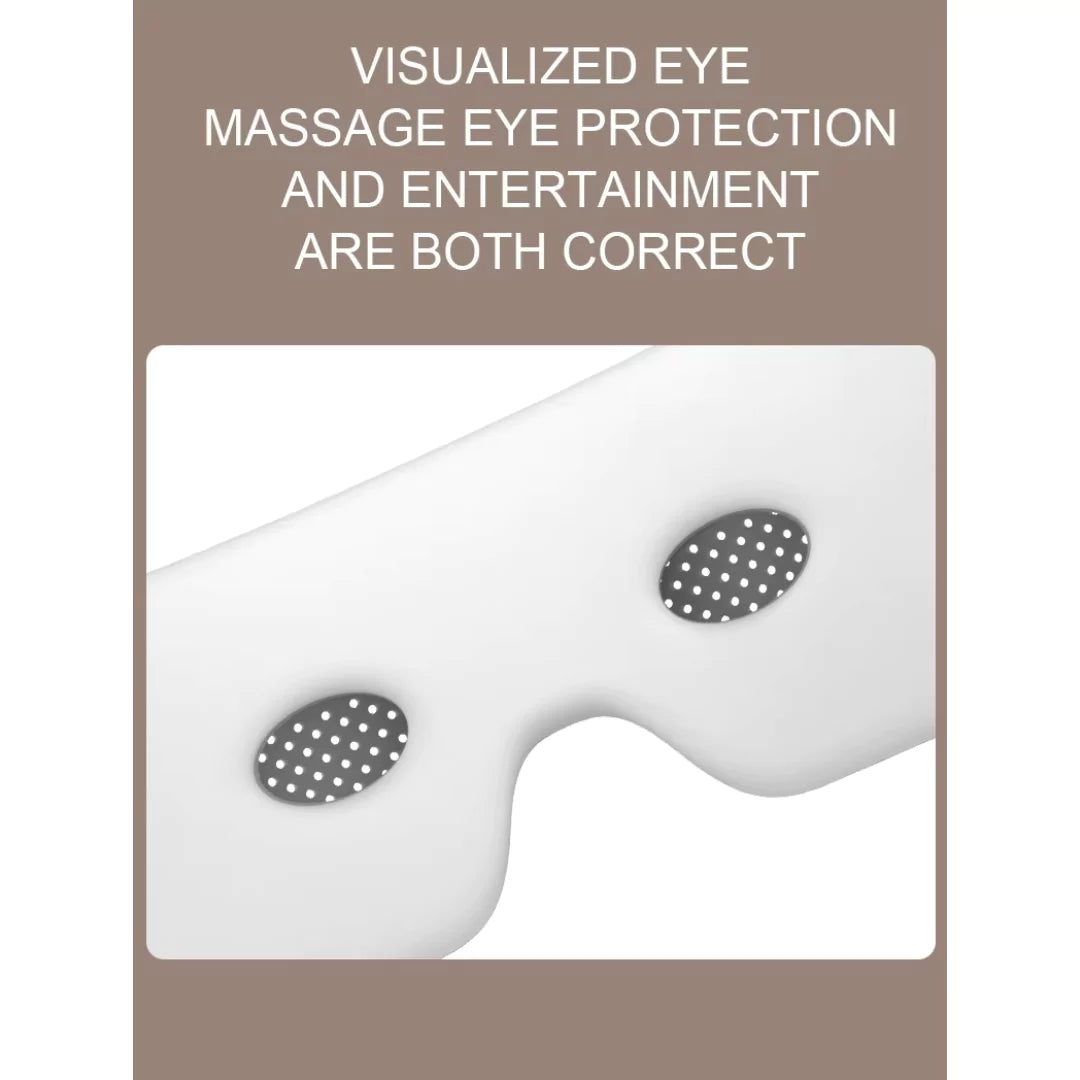 Electric Heating Visible Bluetooth Music Eye Massager - HeabitLife